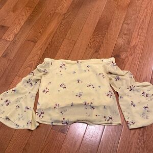 Flowy off the shoulder shirt